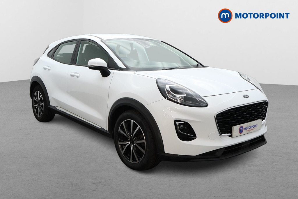 Ford Puma Titanium Manual Petrol-Electric Hybrid SUV - Stock Number (1564036) - Drivers side front corner