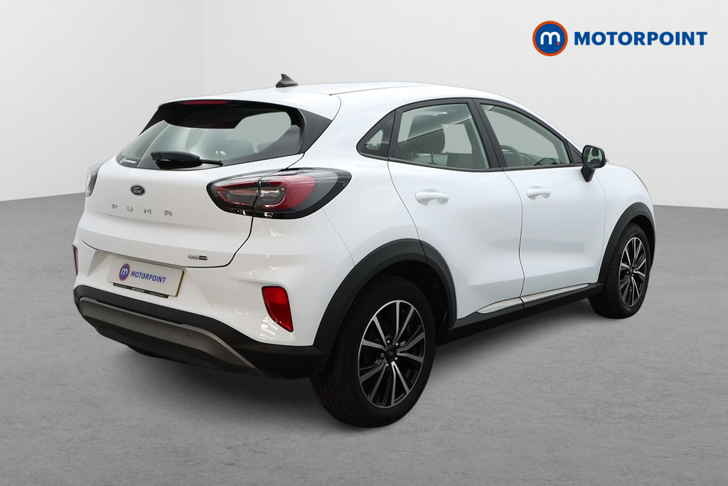 Ford Puma Titanium Manual Petrol-Electric Hybrid SUV - Stock Number (1564036) - Drivers side rear corner