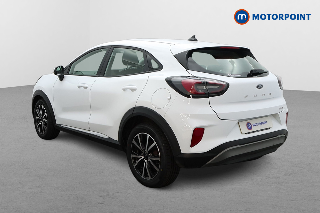 Ford Puma Titanium Manual Petrol-Electric Hybrid SUV - Stock Number (1564036) - Passenger side rear corner
