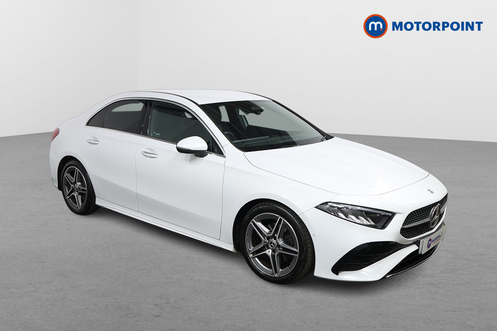 Mercedes-Benz A Class Amg Line Automatic Petrol Saloon - Stock Number (1564234) - Drivers side front corner