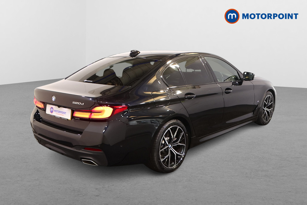 BMW 5 Series M Sport Automatic Diesel Saloon - Stock Number (1565031) - Drivers side rear corner