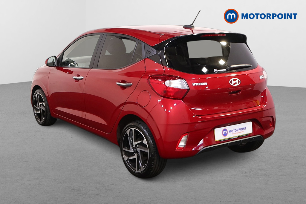 Hyundai I10 Premium Automatic Petrol Hatchback - Stock Number (1565467) - Passenger side rear corner