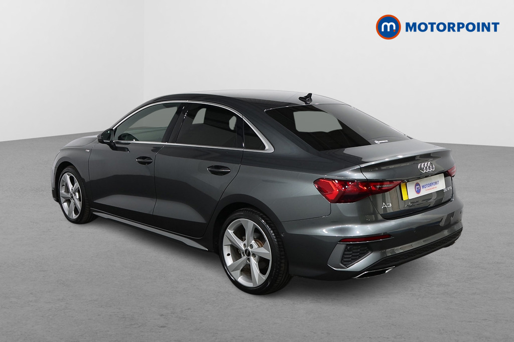 Audi A3 S Line Automatic Petrol Saloon - Stock Number (1566065) - Passenger side rear corner