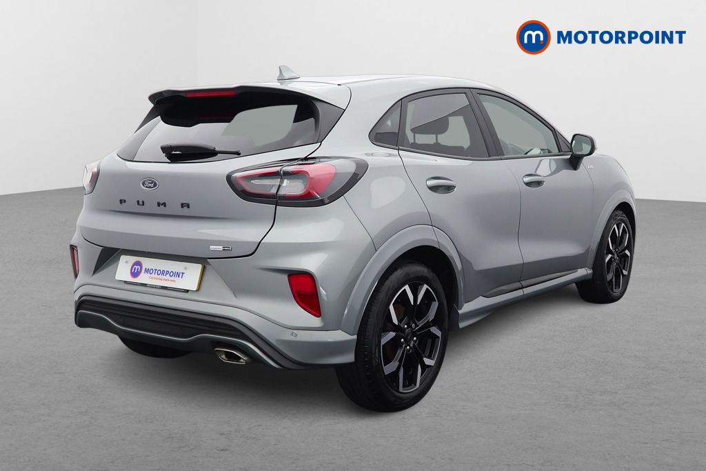 Ford Puma St-Line X Manual Petrol-Electric Hybrid SUV - Stock Number (1566450) - Drivers side rear corner