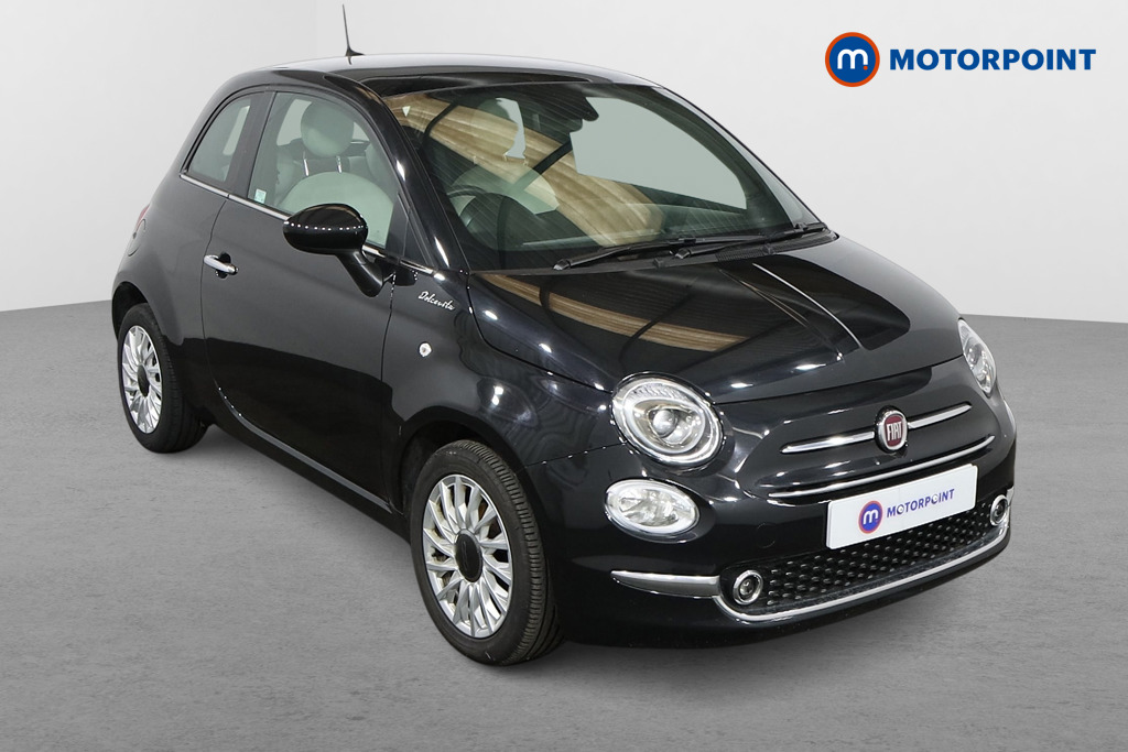 Fiat 500 Dolcevita Manual Petrol-Electric Hybrid Hatchback - Stock Number (1543070) - Drivers side front corner