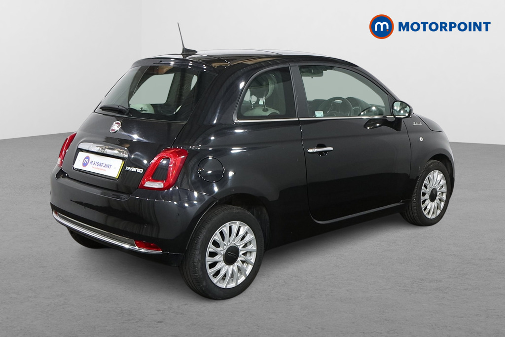Fiat 500 Dolcevita Manual Petrol-Electric Hybrid Hatchback - Stock Number (1543070) - Drivers side rear corner