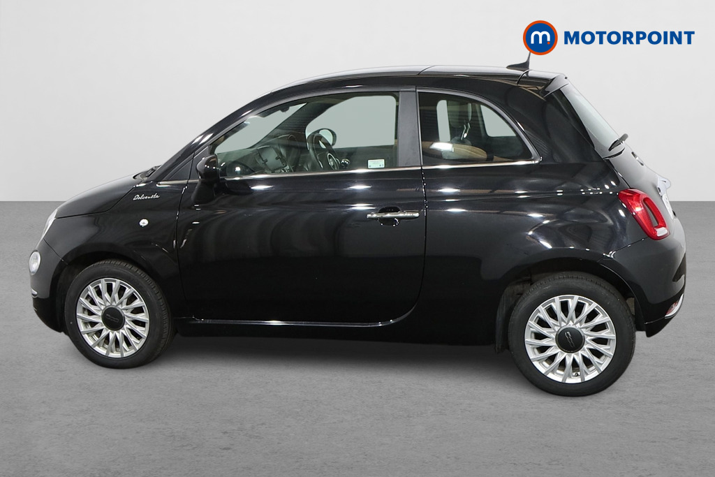 Fiat 500 Dolcevita Manual Petrol-Electric Hybrid Hatchback - Stock Number (1543070) - Passenger side
