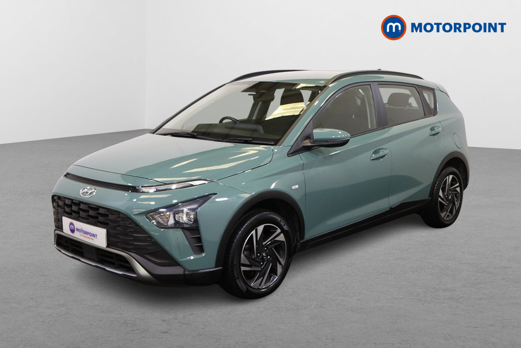 Hyundai Bayon Se Connect Manual Petrol-Electric Hybrid SUV - Stock Number (1551806) - Passenger side front corner