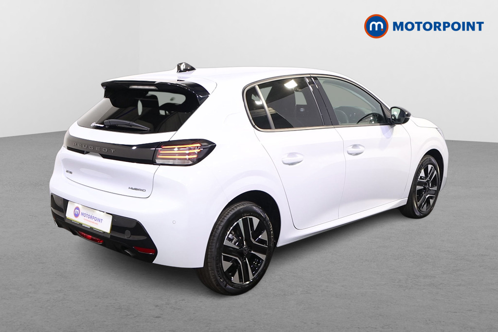 Peugeot 208 Allure Automatic Petrol-Electric Hybrid Hatchback - Stock Number (1559377) - Drivers side rear corner