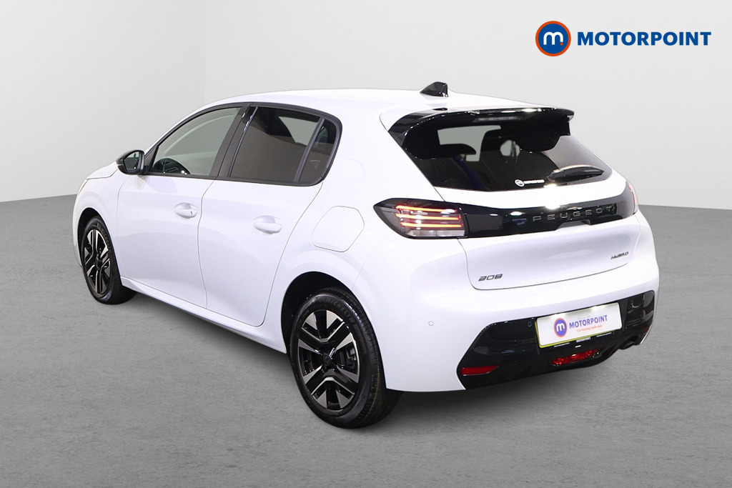 Peugeot 208 Allure Automatic Petrol-Electric Hybrid Hatchback - Stock Number (1559377) - Passenger side rear corner