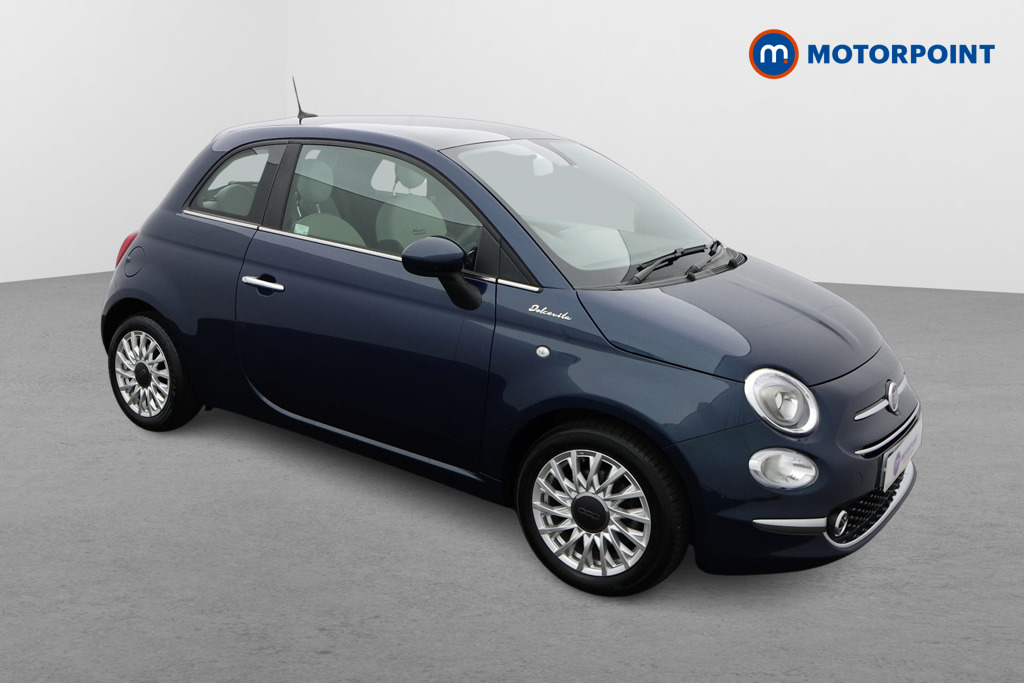 Fiat 500 Dolcevita Manual Petrol-Electric Hybrid Hatchback - Stock Number (1559922) - Drivers side front corner