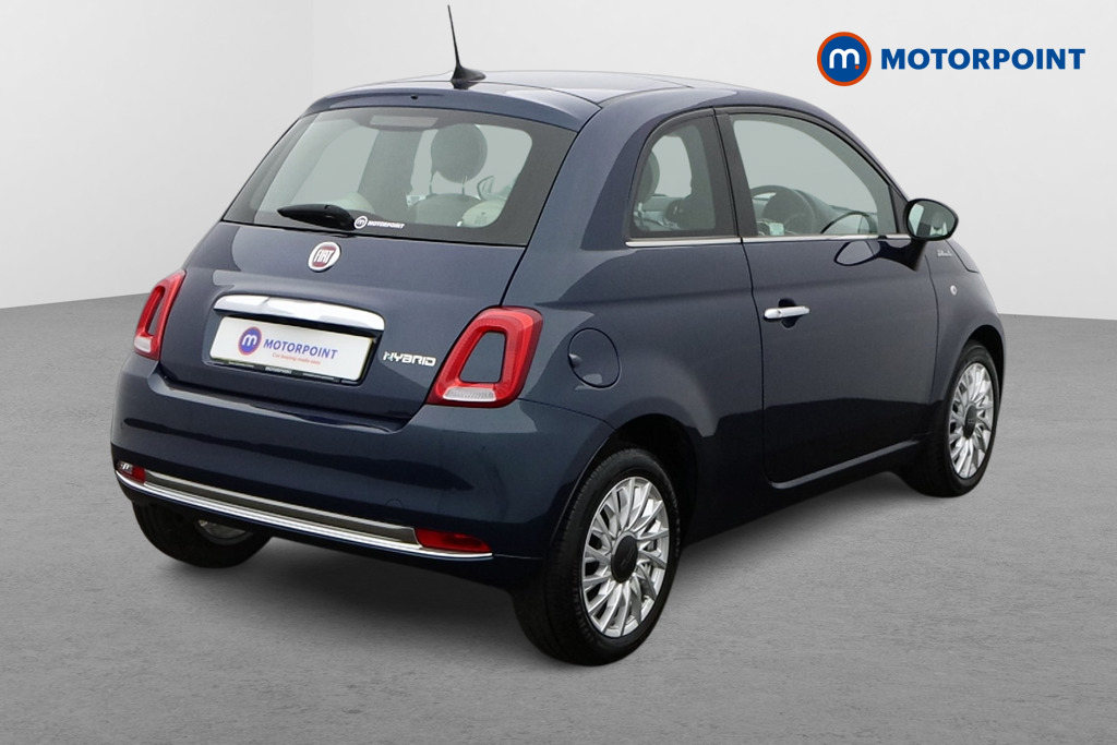 Fiat 500 Dolcevita Manual Petrol-Electric Hybrid Hatchback - Stock Number (1559922) - Drivers side rear corner
