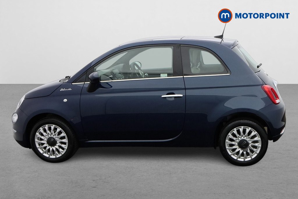 Fiat 500 Dolcevita Manual Petrol-Electric Hybrid Hatchback - Stock Number (1559922) - Passenger side