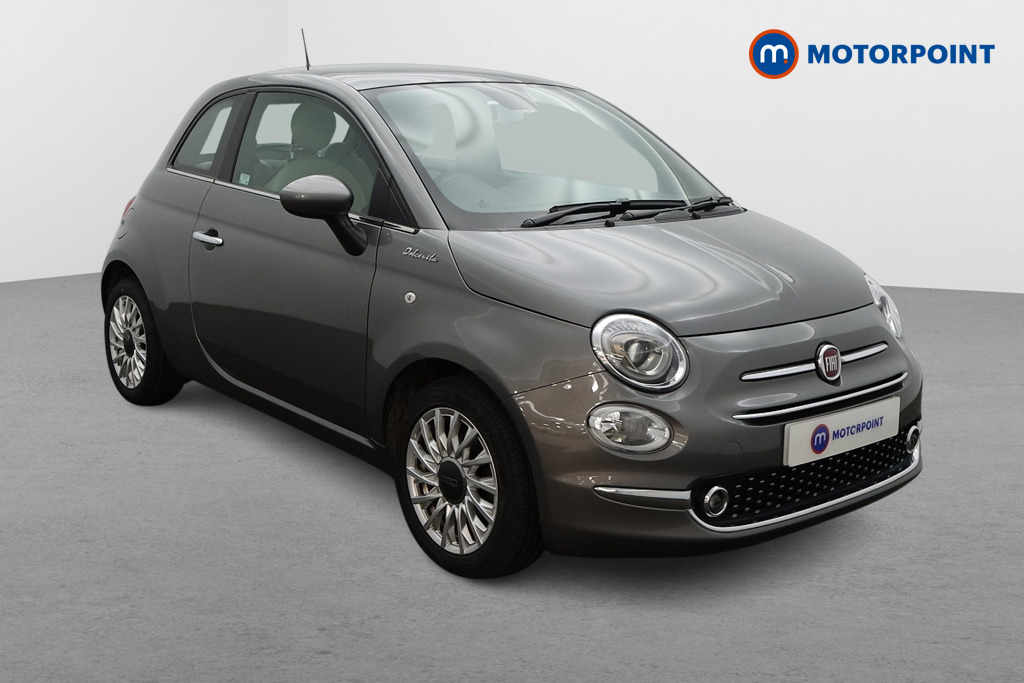 Fiat 500 Dolcevita Manual Petrol-Electric Hybrid Hatchback - Stock Number (1559927) - Drivers side front corner