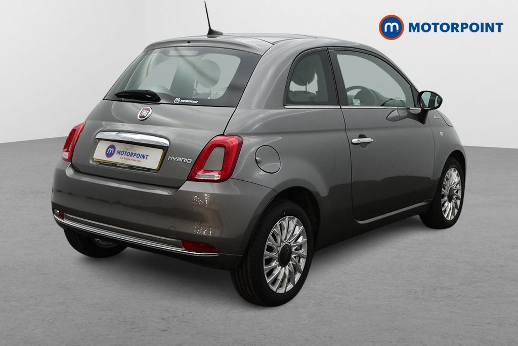 Fiat 500 Dolcevita Manual Petrol-Electric Hybrid Hatchback - Stock Number (1559927) - Drivers side rear corner