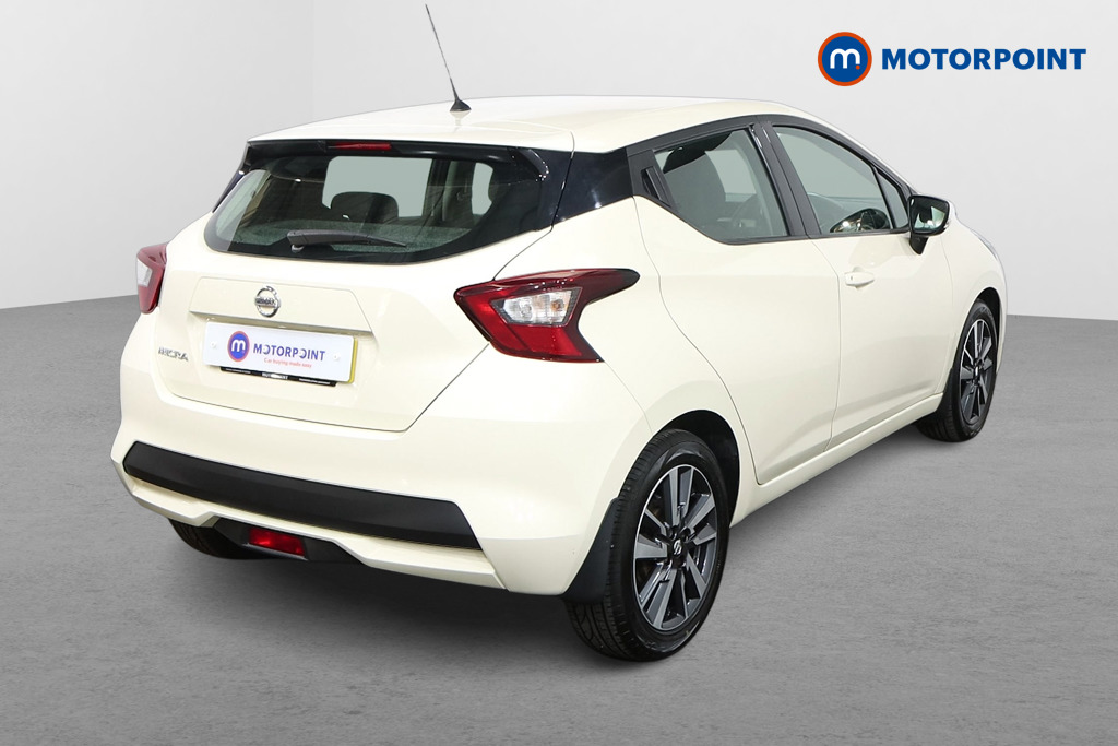 Nissan Micra Acenta Manual Petrol Hatchback - Stock Number (1560632) - Drivers side rear corner