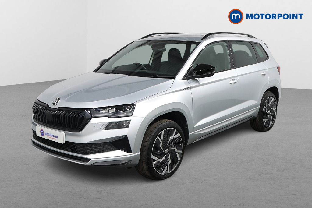 Skoda Karoq Sportline Automatic Petrol SUV - Stock Number (1562147) - Passenger side front corner