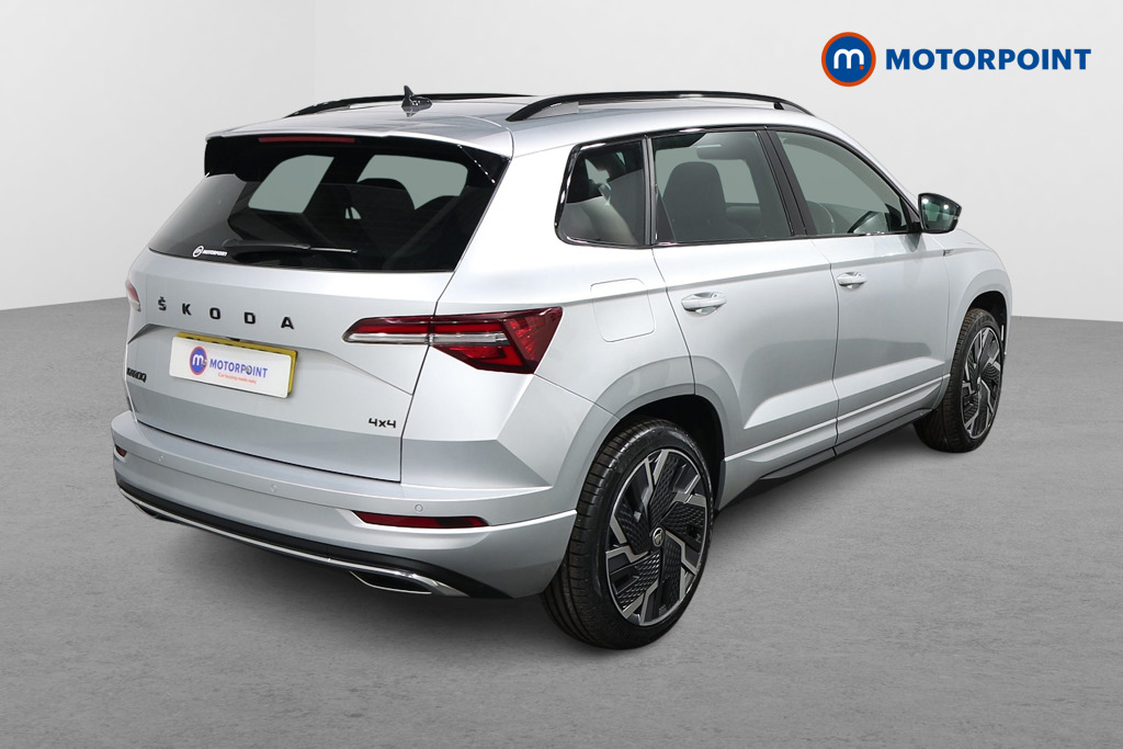 Skoda Karoq Sportline Automatic Petrol SUV - Stock Number (1562147) - Drivers side rear corner