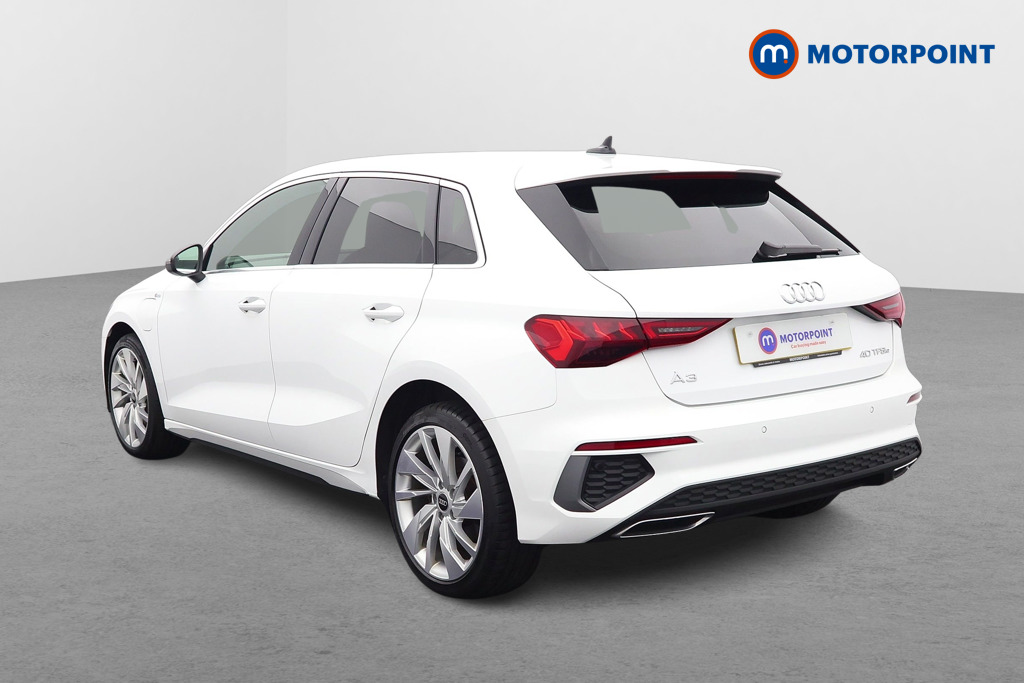 Audi A3 S Line Automatic Petrol Plug-In Hybrid Hatchback - Stock Number (1562816) - Passenger side rear corner