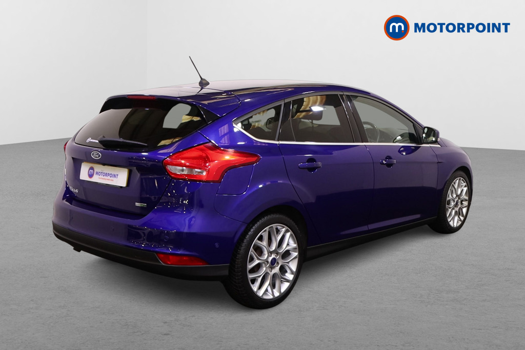 Ford Focus Titanium X Automatic Petrol Hatchback - Stock Number (1563086) - Drivers side rear corner