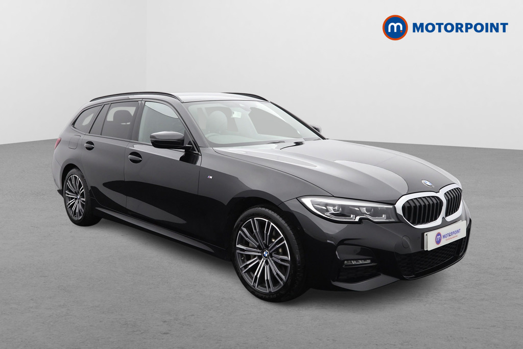 BMW 3 Series M Sport Automatic Petrol Plug-In Hybrid Estate - Stock Number (1563626) - Drivers side front corner