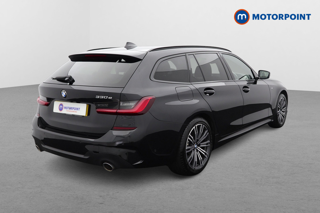BMW 3 Series M Sport Automatic Petrol Plug-In Hybrid Estate - Stock Number (1563626) - Drivers side rear corner