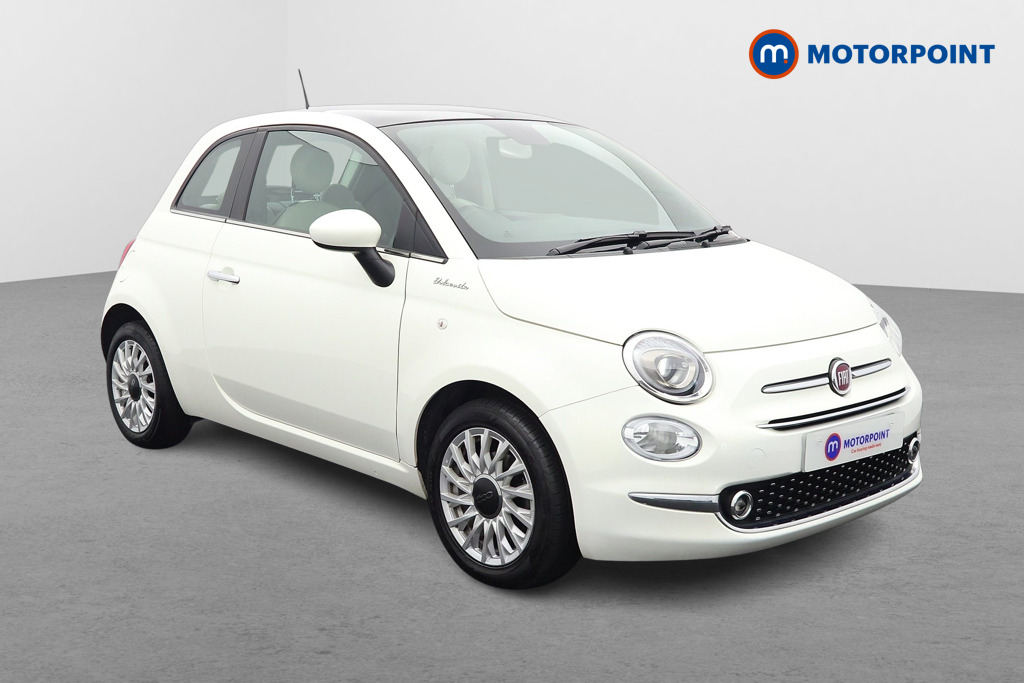 Fiat 500 Dolcevita Manual Petrol-Electric Hybrid Hatchback - Stock Number (1563770) - Drivers side front corner