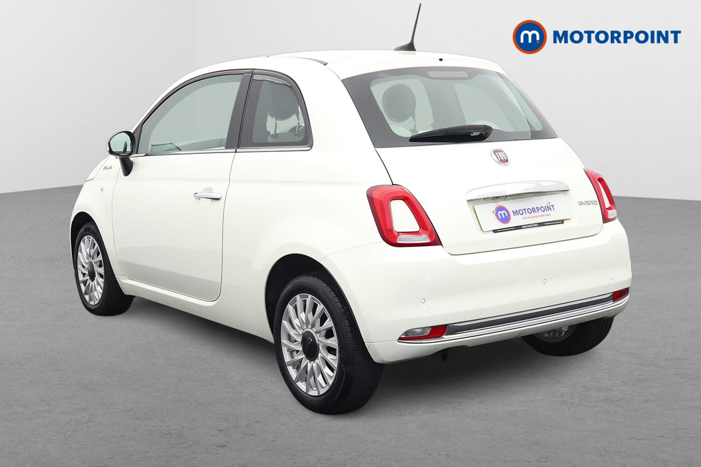 Fiat 500 Dolcevita Manual Petrol-Electric Hybrid Hatchback - Stock Number (1563770) - Passenger side rear corner