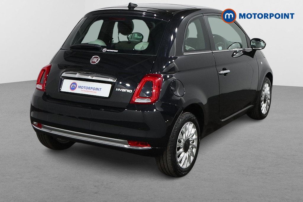 Fiat 500 Dolcevita Manual Petrol-Electric Hybrid Hatchback - Stock Number (1563771) - Drivers side rear corner