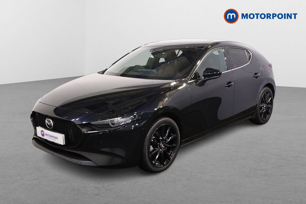 Mazda 3 Takumi Manual Petrol-Electric Hybrid Hatchback - Stock Number (1564780) - Passenger side front corner