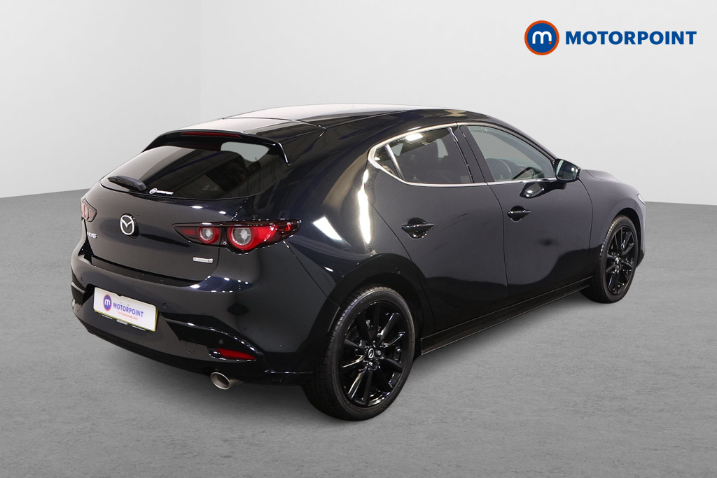 Mazda 3 Takumi Manual Petrol-Electric Hybrid Hatchback - Stock Number (1564780) - Drivers side rear corner