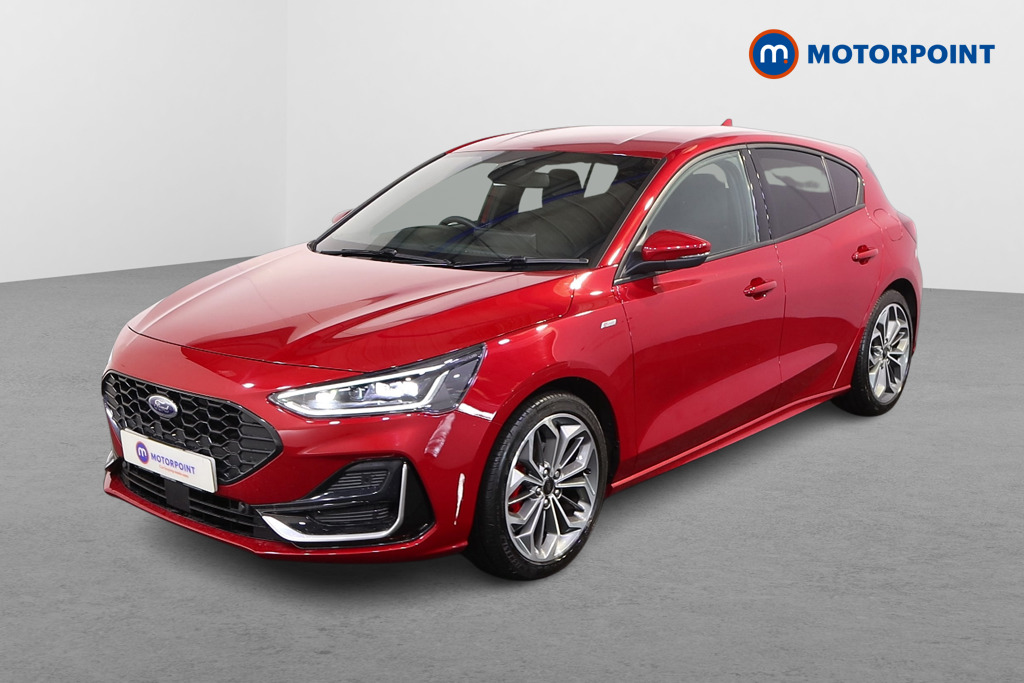 Ford Focus St-Line Vignale Automatic Petrol-Electric Hybrid Hatchback - Stock Number (1565466) - Passenger side front corner