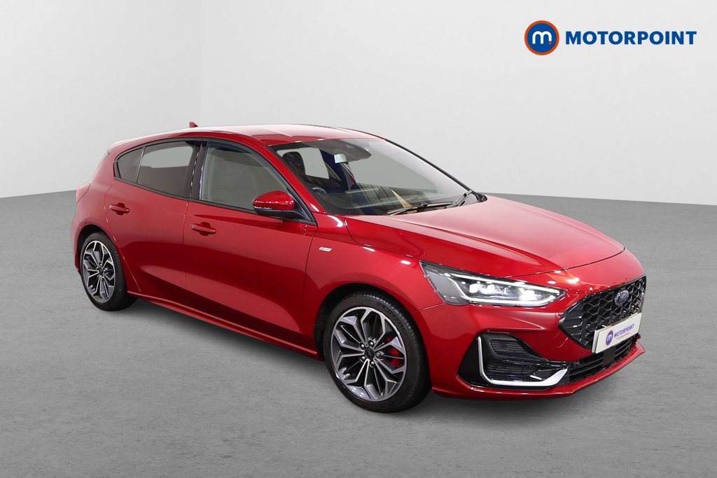 Ford Focus St-Line Vignale Automatic Petrol-Electric Hybrid Hatchback - Stock Number (1565466) - Drivers side front corner