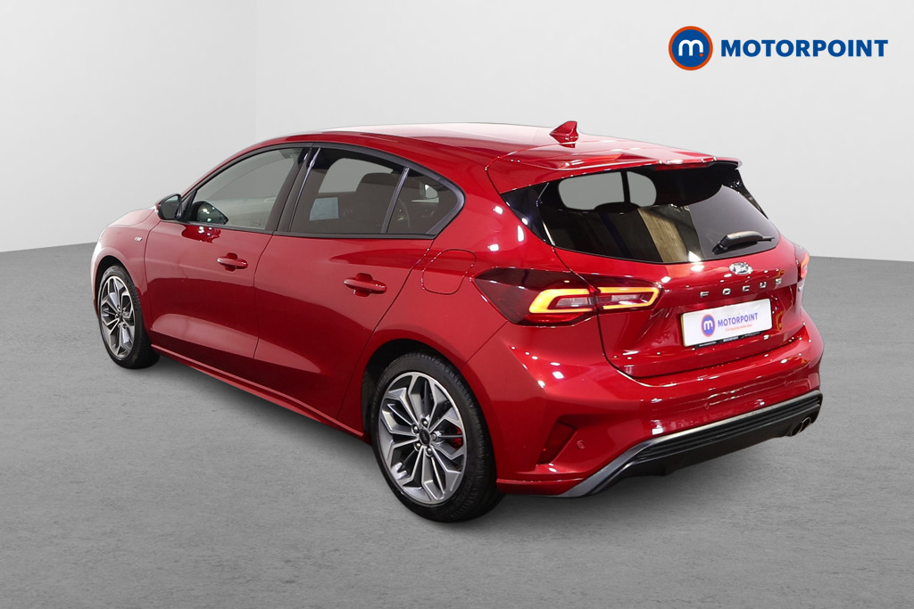 Ford Focus St-Line Vignale Automatic Petrol-Electric Hybrid Hatchback - Stock Number (1565466) - Passenger side rear corner