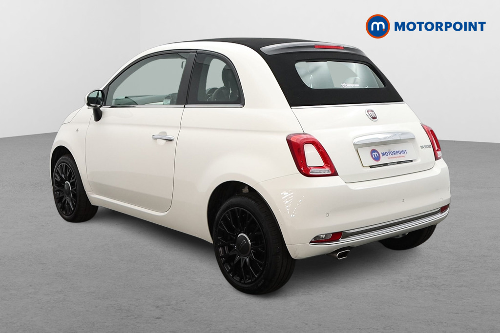 Fiat 500 1.0 Mild Hybrid 2Dr Manual Petrol-Electric Hybrid Convertible - Stock Number (1565528) - Passenger side rear corner