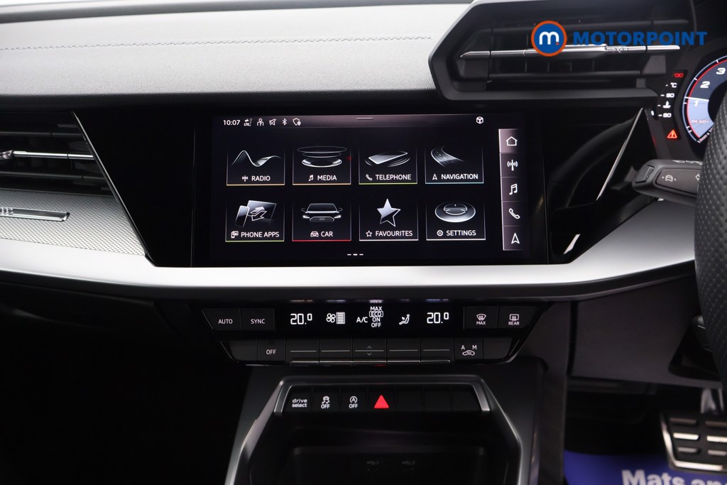 Audi A3 Black Edition Automatic Petrol Hatchback - Stock Number (1565655) - 5th supplementary image