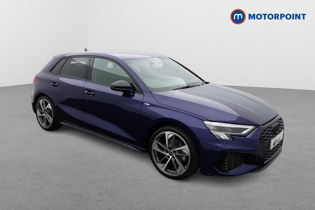 Audi A3 Black Edition Automatic Petrol Hatchback - Stock Number (1565655) - Drivers side front corner