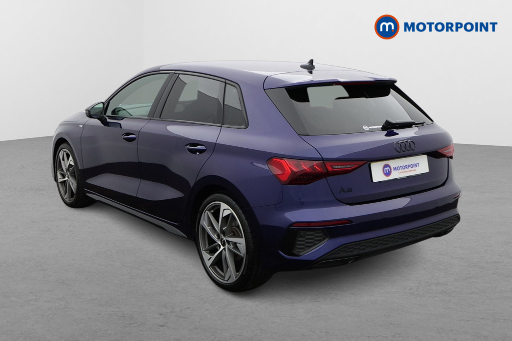 Audi A3 Black Edition Automatic Petrol Hatchback - Stock Number (1565655) - Passenger side rear corner