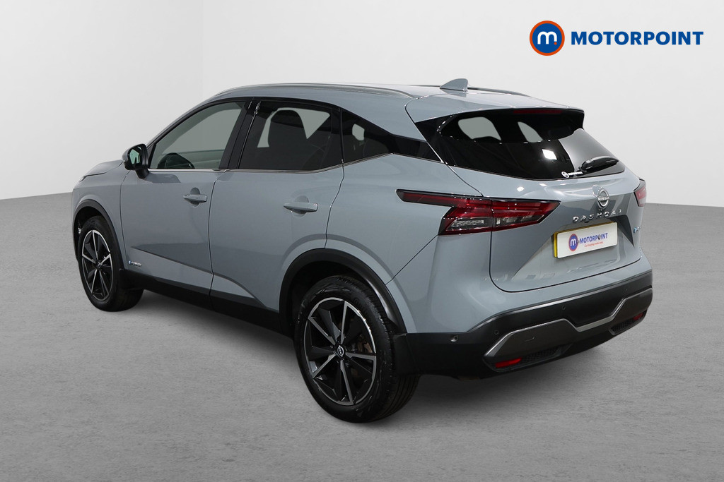 Nissan Qashqai Tekna Automatic Petrol-Electric Hybrid SUV - Stock Number (1566028) - Passenger side rear corner