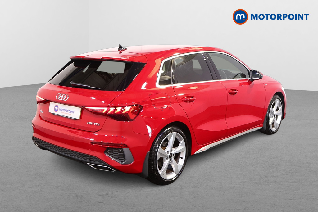 Audi A3 S Line Automatic Diesel Hatchback - Stock Number (1566185) - Drivers side rear corner