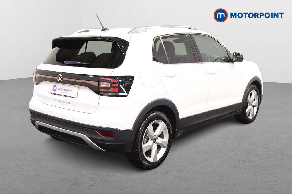 Volkswagen T-Cross SEL Automatic Petrol SUV - Stock Number (1557787) - Drivers side rear corner