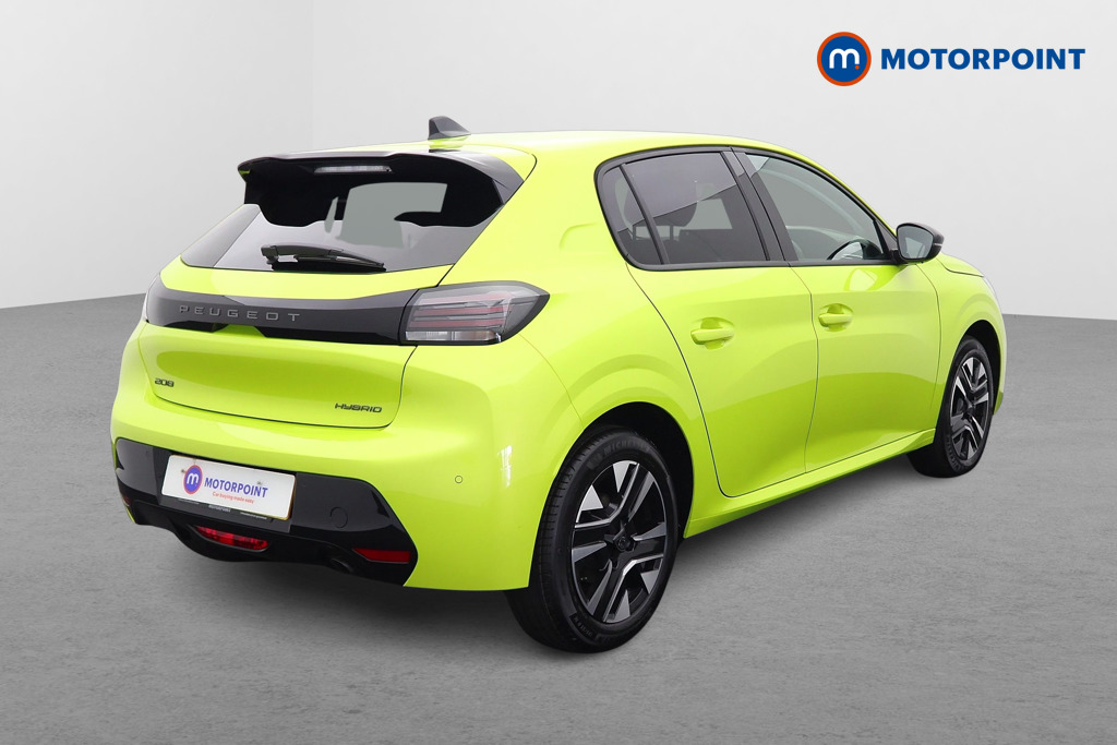 Peugeot 208 Allure Automatic Petrol-Electric Hybrid Hatchback - Stock Number (1559379) - Drivers side rear corner