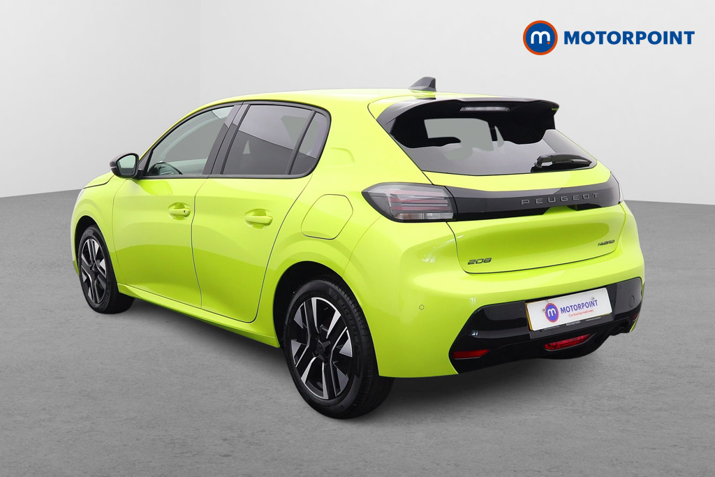 Peugeot 208 Allure Automatic Petrol-Electric Hybrid Hatchback - Stock Number (1559379) - Passenger side rear corner