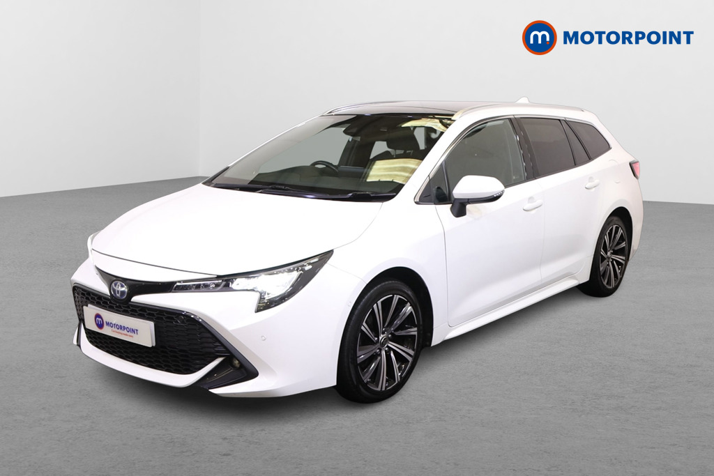 Toyota Corolla Design Automatic Petrol-Electric Hybrid Estate - Stock Number (1560365) - Passenger side front corner