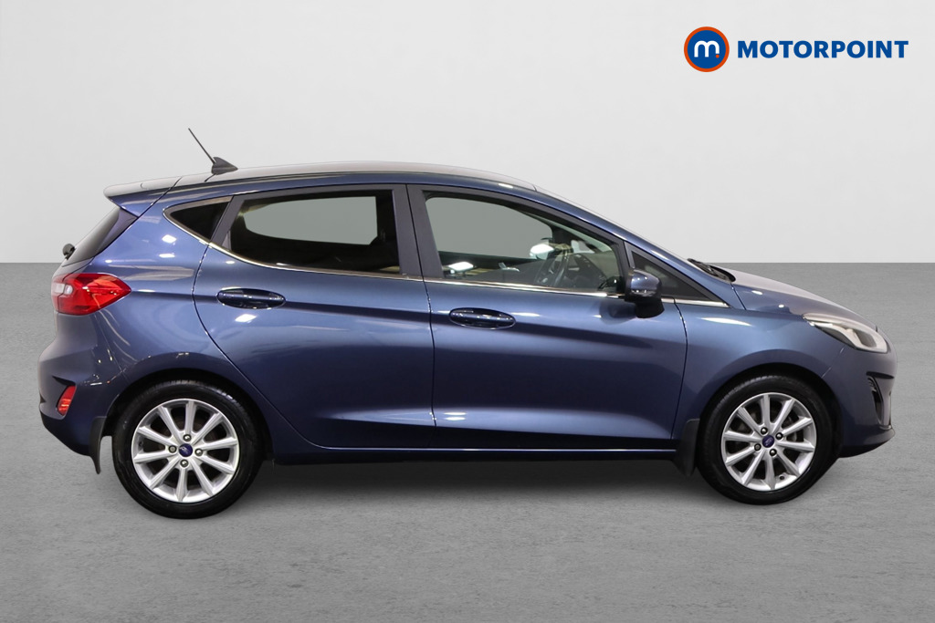 Ford Fiesta Titanium Manual Petrol Hatchback - Stock Number (1562282) - Drivers side