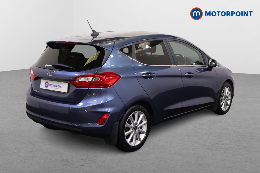 Ford Fiesta Titanium Manual Petrol Hatchback - Stock Number (1562282) - Drivers side rear corner