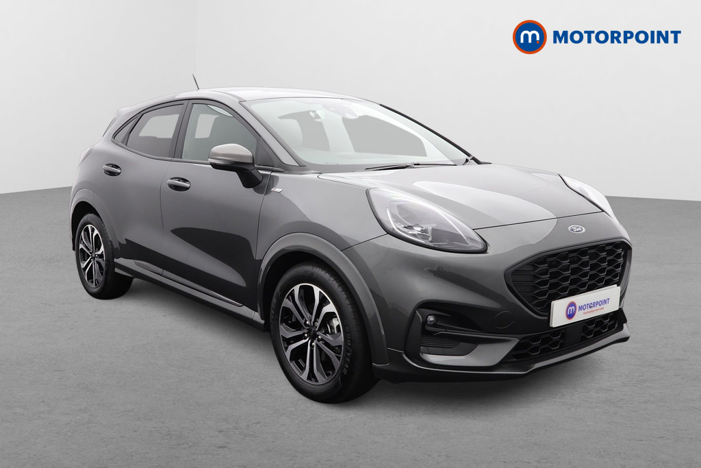 Ford Puma St-Line Manual Petrol-Electric Hybrid SUV - Stock Number (1562491) - Drivers side front corner