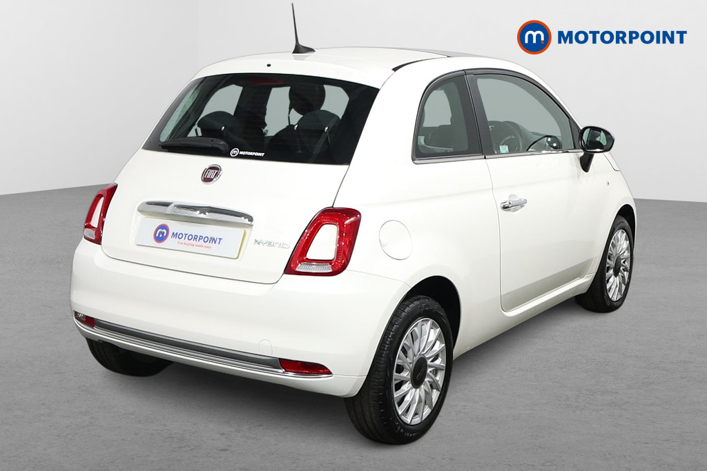 Fiat 500 1.0 Mild Hybrid 3Dr Manual Petrol-Electric Hybrid Hatchback - Stock Number (1563765) - Drivers side rear corner