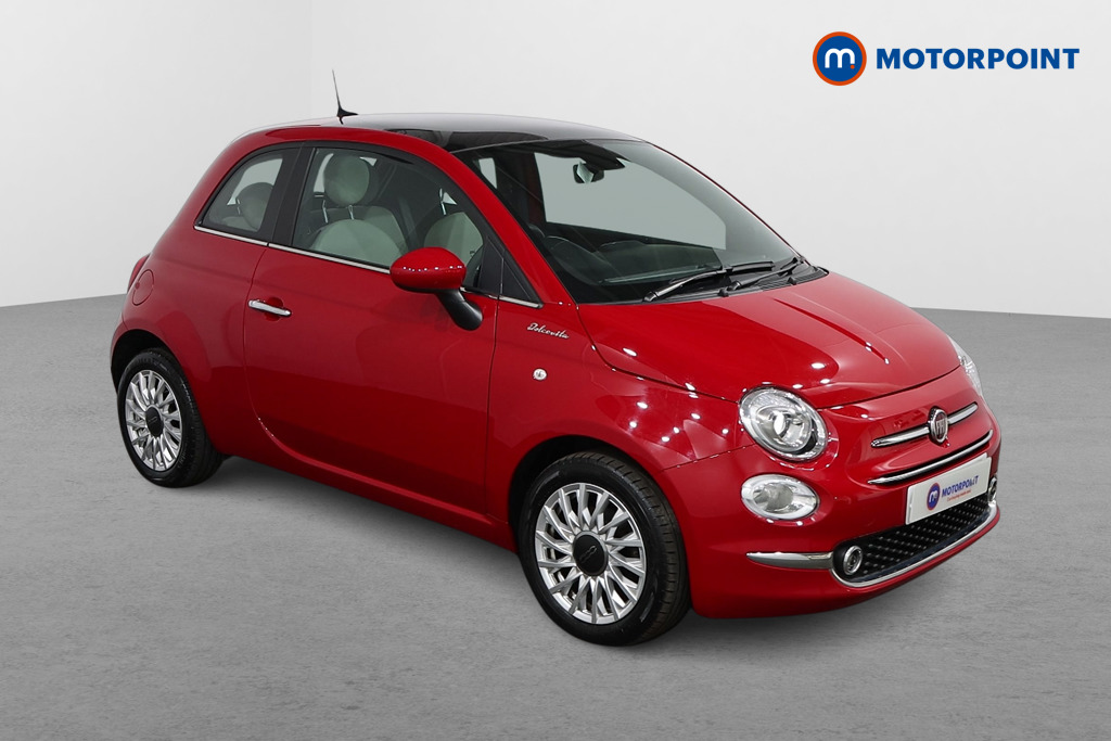 Fiat 500 Dolcevita Manual Petrol-Electric Hybrid Hatchback - Stock Number (1563815) - Drivers side front corner