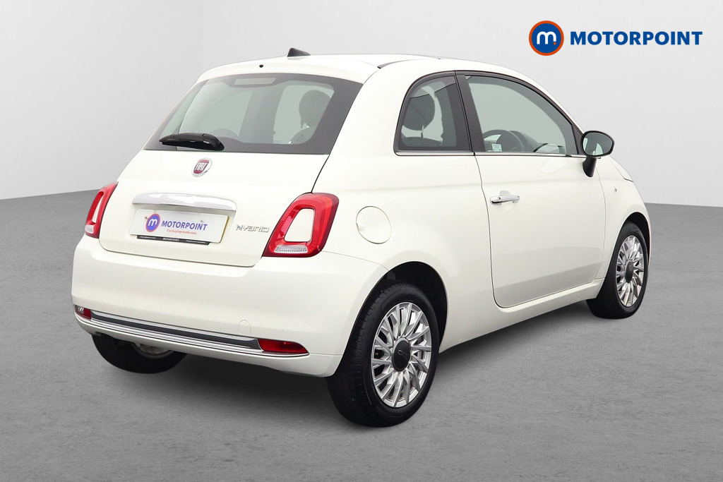 Fiat 500 1.0 Mild Hybrid 3Dr Manual Petrol-Electric Hybrid Hatchback - Stock Number (1563821) - Drivers side rear corner